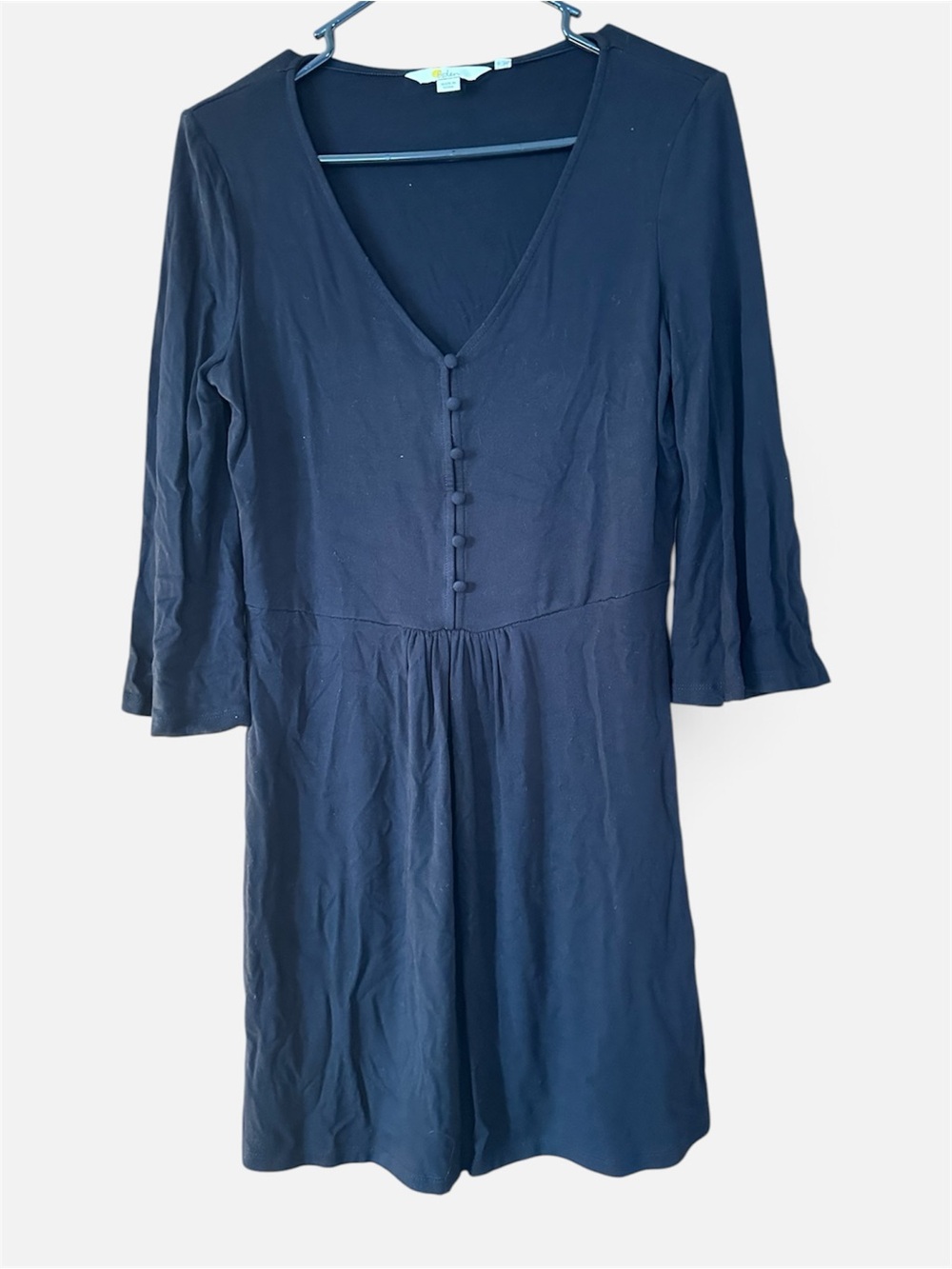 Boden Women’s black 3/4 sleeve dress